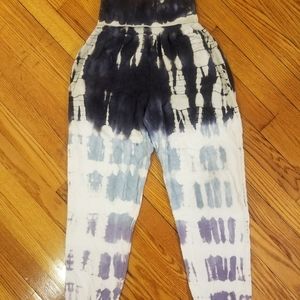 Young Fabulous & Broke Purple Tie Dye Jogger Pant